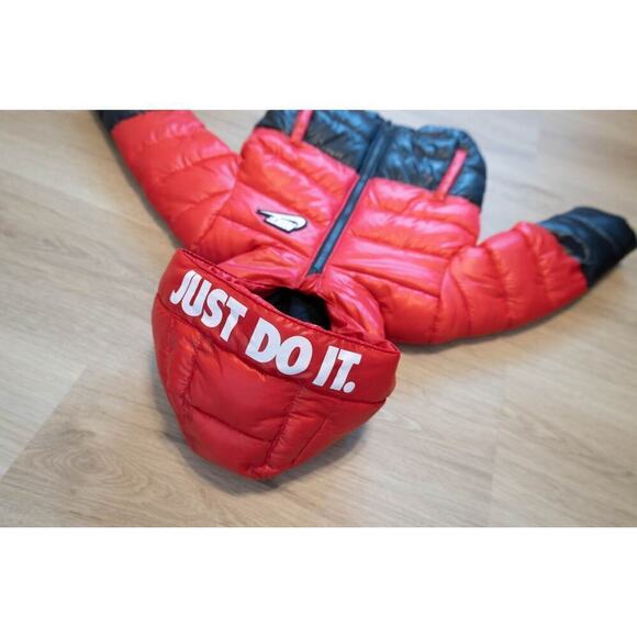 Toddlers Nike Puffer Jacket Size 24 Months Hoodie - Picture 4 of 7